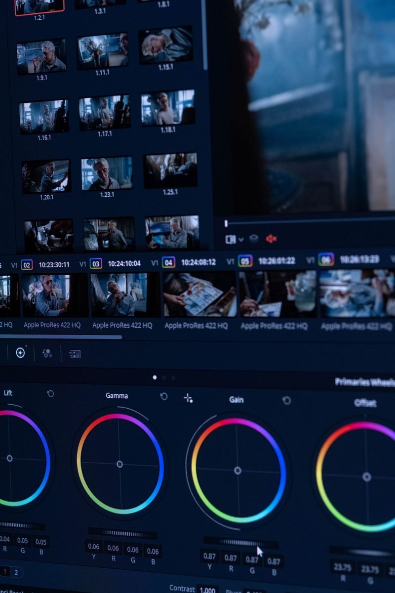 Travail de post-production, montage vidéo réalisé par Alan Brière Films
